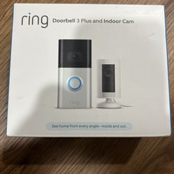 ring doorbell 3 plus and indoor cam
