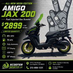 🔥 Introducing the NEW Amigo JAX 200 Neon Edition! 🔥