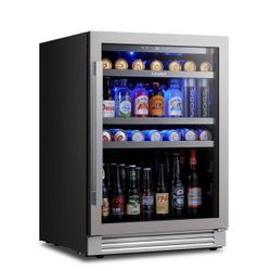 Brand New- 24in Beverage Mini Fridge