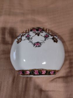 Antique Nippon Moriage Porcelain Bud Vase