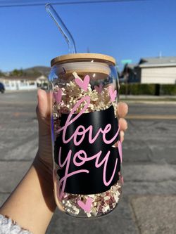 Love You Glass Can