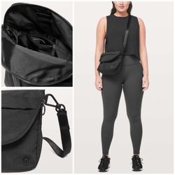 LOW PRICE MOVING- $160 RETAIL LULULEMON CROSSBODY PURSE 