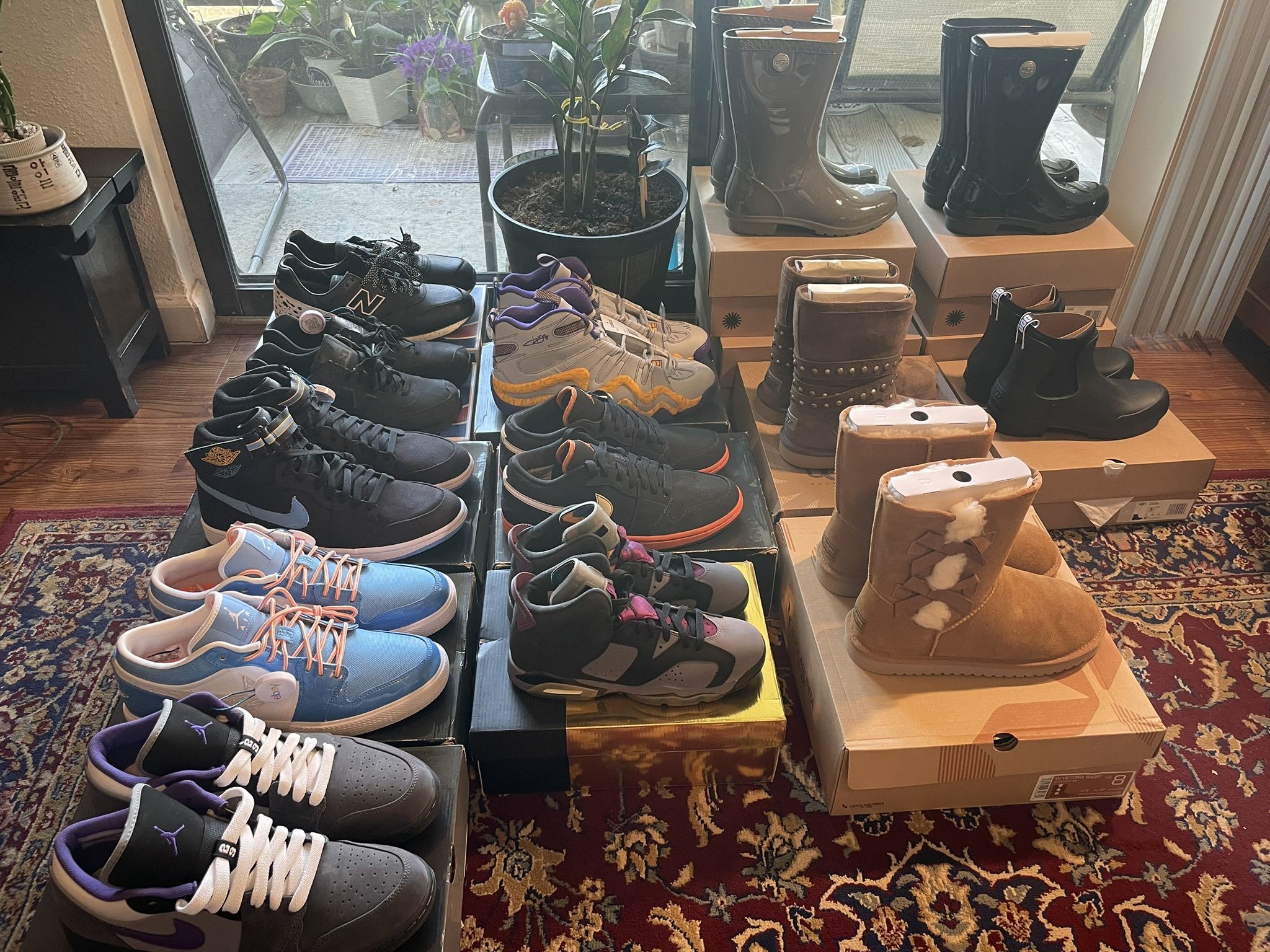 Lot Of 8 New Pairs For $800 NB, Jordan, Kobe, Uggs 