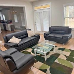 NEW 3-Piece Living Room Set (Sofa, Loveseat, Chair) - $775