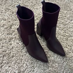 Purple Steve Madden Boots 