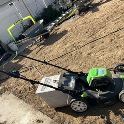 Battery Operated Lawn Mower