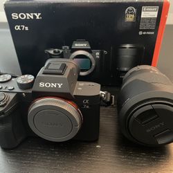 Sony a7-III mirrorless camera