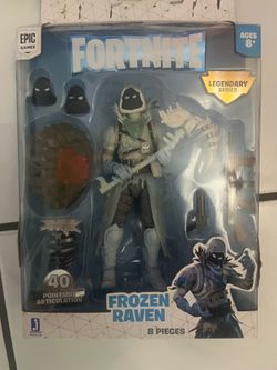 Fortnite Legendary Series FROZEN RAVEN 6” Figure Jazwares 2020 Epic Games New