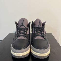A Ma Maniére x Jordan 3 Retro “While You Were Sleeping” - Size Women 15.5/Men 14