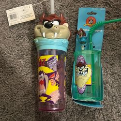 Looney Toons Taz Vintage Cups