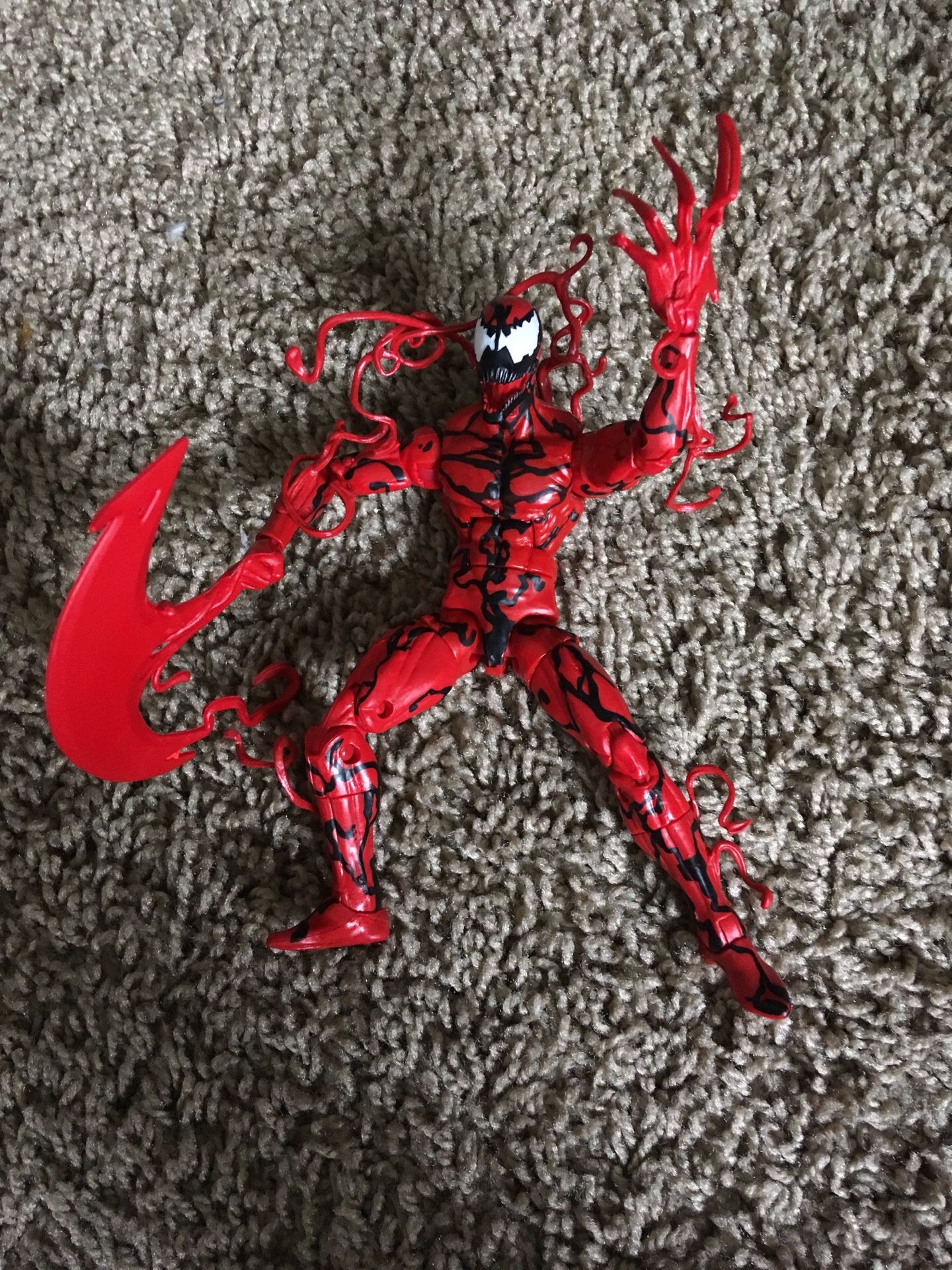 Marvel legends carnage figure