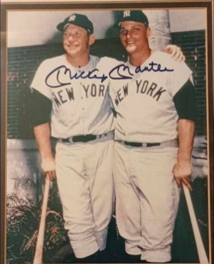 Mickey Mantle Autographed Photograph