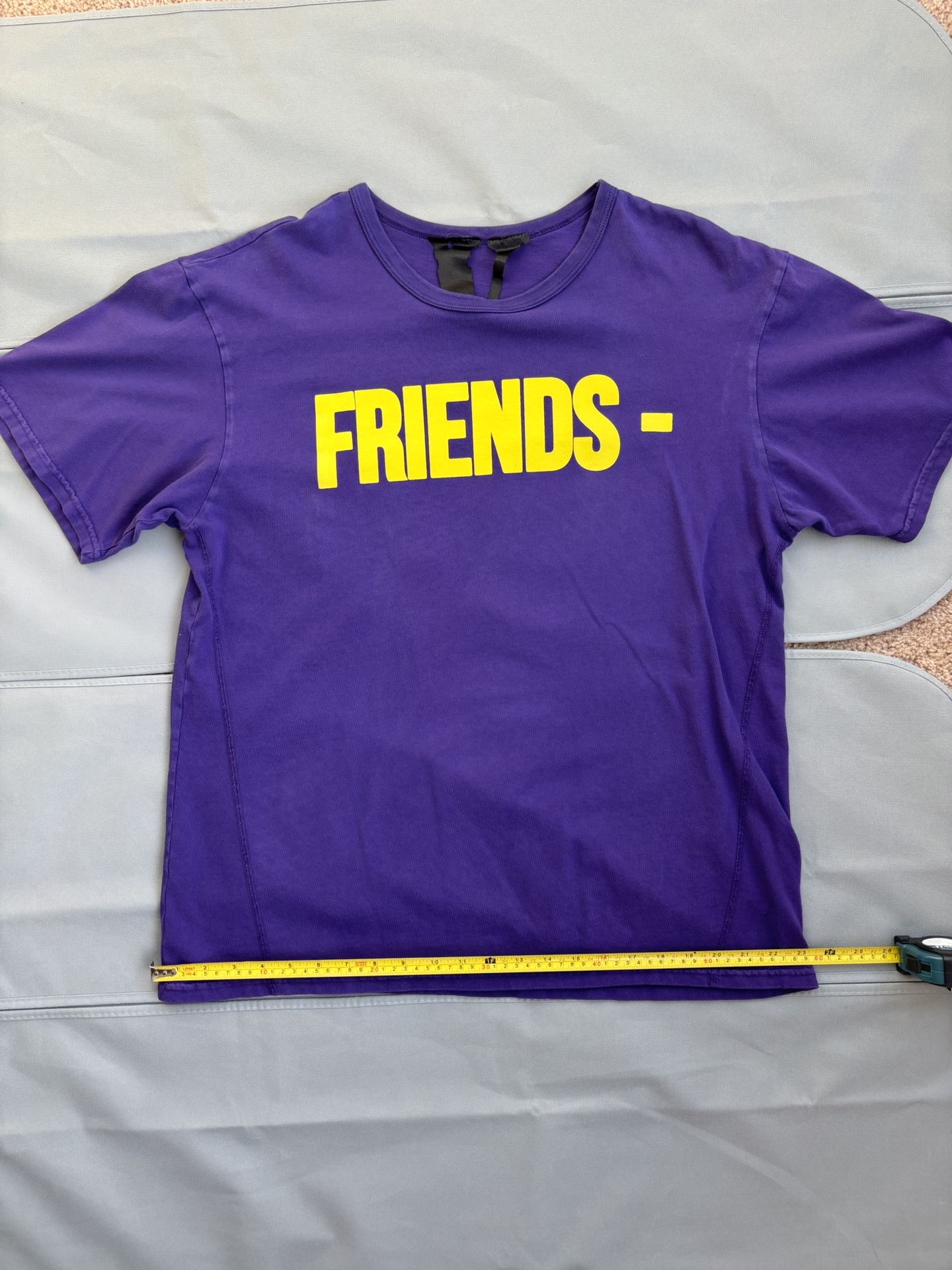 Vlone Friends Purple X Yellow T-shirt