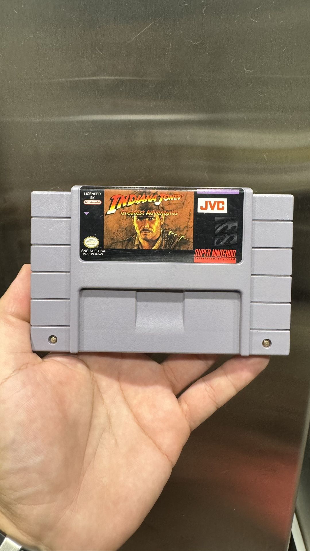 Indiana Jones Super Nintendo Game 