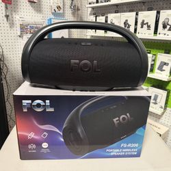 The FOL FS-R206 is a high-performance TWS rechargeable speaker designed to deliver powerful, balanced, and immersive audio. 