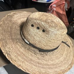 100% Natural Palm Straw Hat