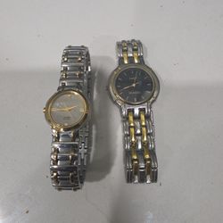 2 Watches Vintage 1 Citizen Geneva 