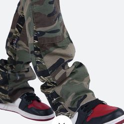MNML Army Cargo Pants “Flare” Size 36 [New]