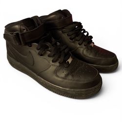 Black Nike Air Force Ones And White Nike Air Force 11.5 And 12