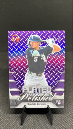 Munetaka Murakami  2026 Topps Pristine RC Plated & Polished Purple /99 Rookie