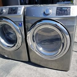 Samsung washer and gas dryer front load large capacity