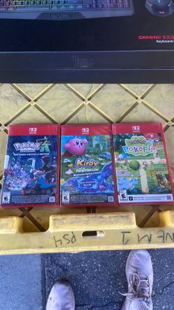 Nintendo switch. 2 games. New. $55. Each Firm