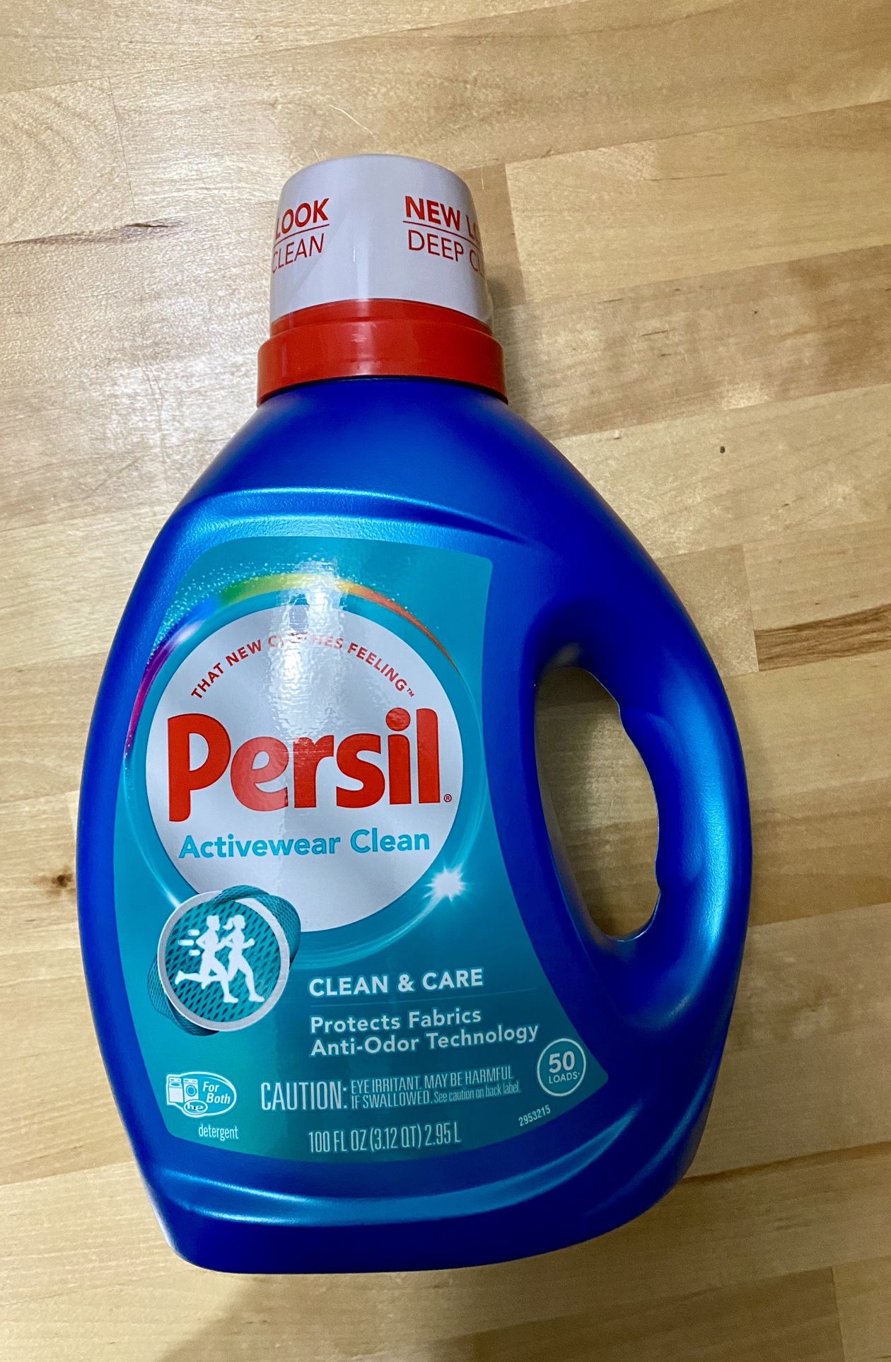 Persil Activewear laundry detergent -large 100 oz