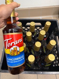 Gingerbread Torani Coffee Syrup