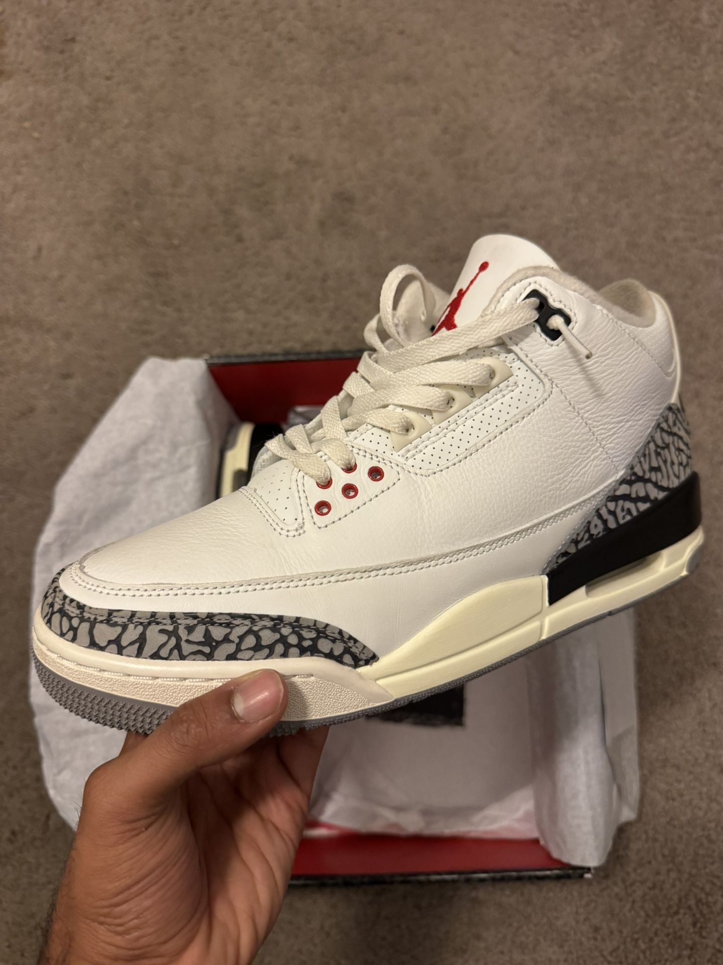 Jordan 3 White Cement Reimagined