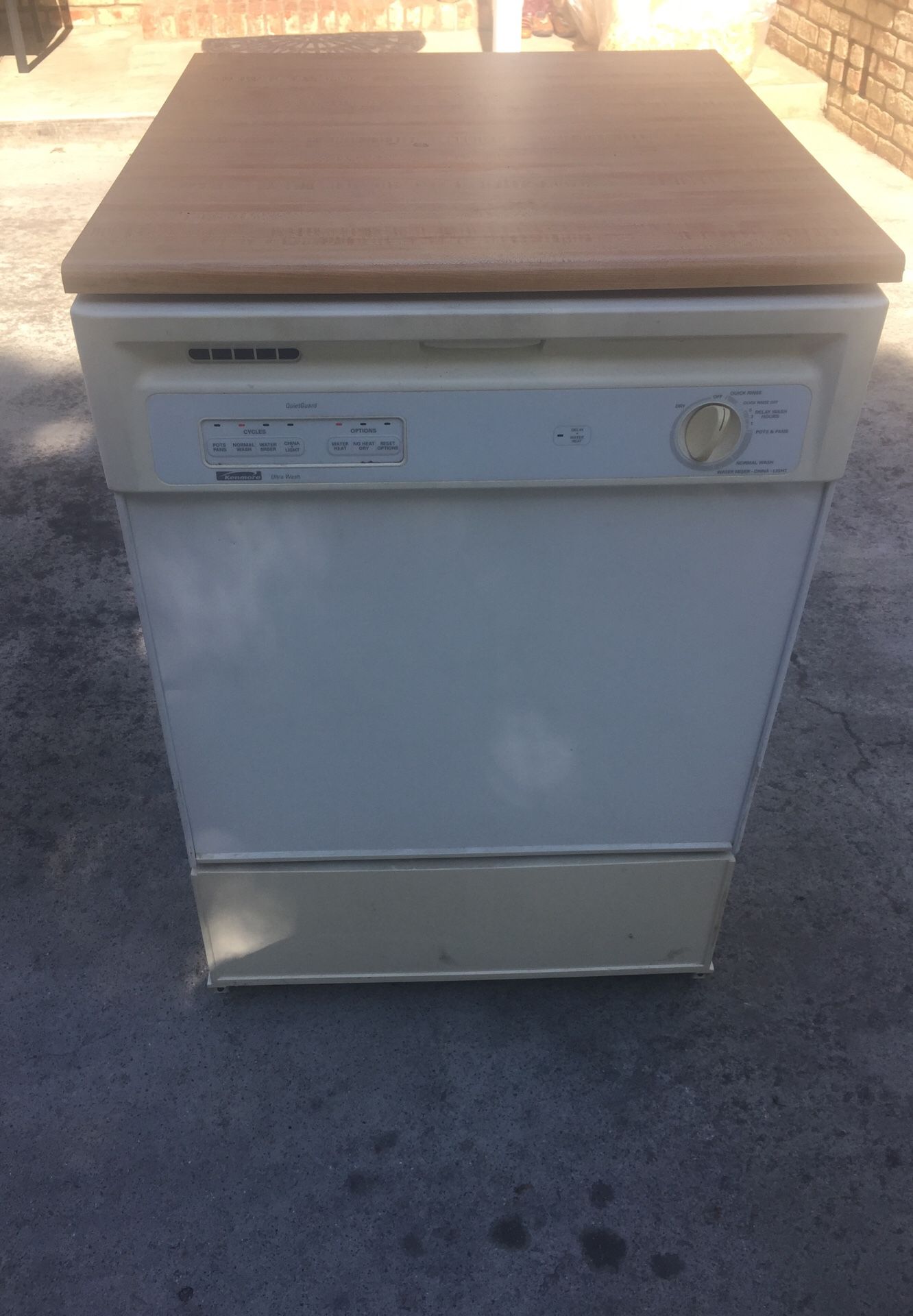 Kenmore portable dishwasher