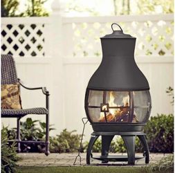 new in box outdoor chimney