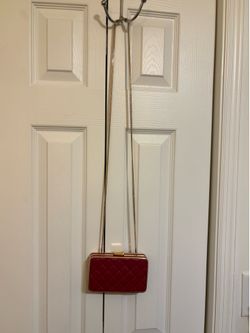 Michael Kors Red Crossbody or Clutch Bag