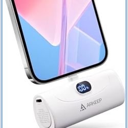 Mini Portable Charger 5000mAh Power Bank, Portable Phone Charger with 20W Fast Charging, Lightweight & Small iPhone Charger, Battery Pack Compatible w