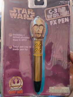 Star Wars Tiger Electronics C-3P0 Way Cool FX Pen