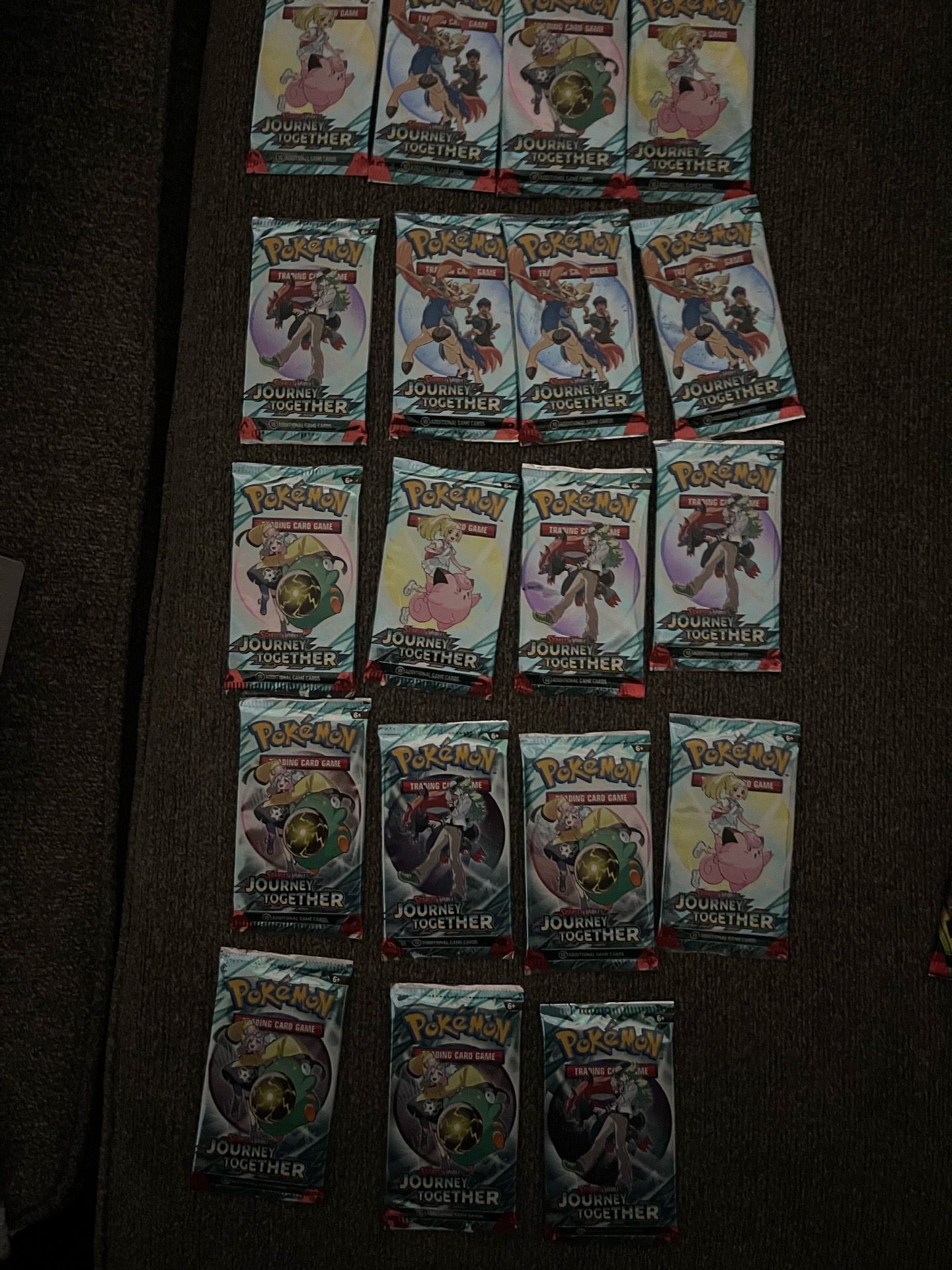 Pokemon journey together packs $9 per packs