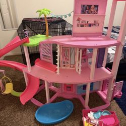 Barbie Dream house With all furniture 