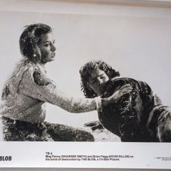 1988 Shawnee Smith Kevin Dillon The Blob Movie 8x10 Glossy Black and White Press Photo Vintage Collectible