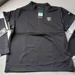 Nike Men's Las Vegas Raiders Nike Dri-Fit Therma Pullover