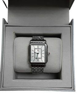 Michele Mww06x000035 Silver Regular Watch