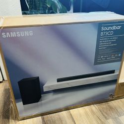 Samsung {HW-B73CD} 5.1 Ch Home Theater Soundbar System | Wireless Subwoofer | Bass Boost| Bluetooth Dolby Digital / DTS Support