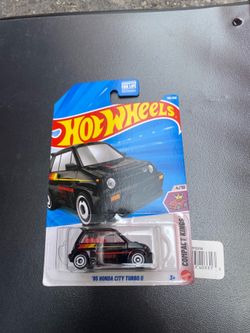 Hot Wheels 1985 Honda City Turbo II Black 1:64 Diecast Compact Kings 4/10 2026