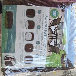 Round Patio Set Cover 