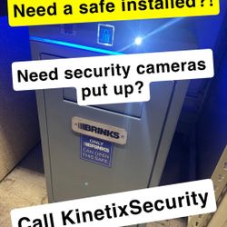 Security Safe/Camera Installation Services!
