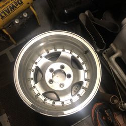 New Rim 15in By 10in Wide, I Believe Its A 5on4.5 