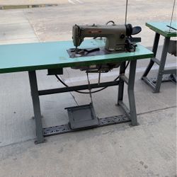 5 Sewing Machines And One Table 