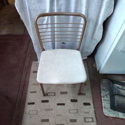 Vintage Folding Chairs, Set Of 4, Hamilton Cosco, 1950's