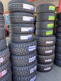 TIRES IN STOCK MANY SIZES & STYLES AVAILABLE