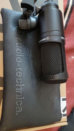 Audio-Technica AT2020 Cardioid Condenser Studio XLR Microphone