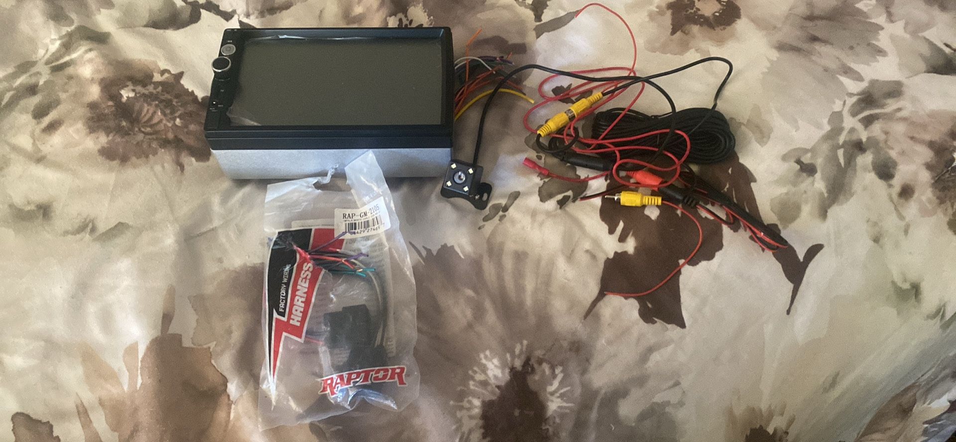 Bluetooth Touchscreen Stereo System With Back Up
