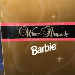 Winter Rhapsody Barbie Doll. New Unopened. 1996 Mattel Toys. 2nd in a Series.